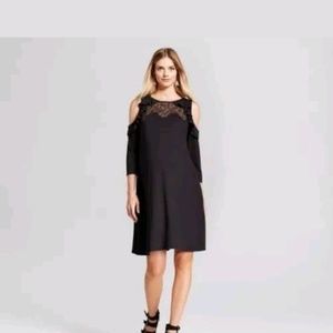 Isabel Maternity Cold Shoulder Dress